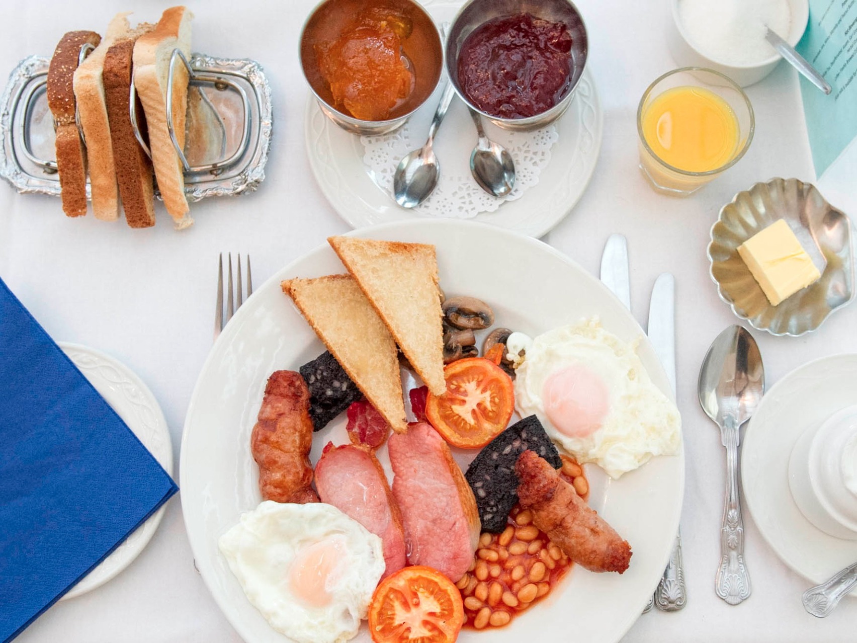 Full Yorkshire Breakfast is included in the room rate